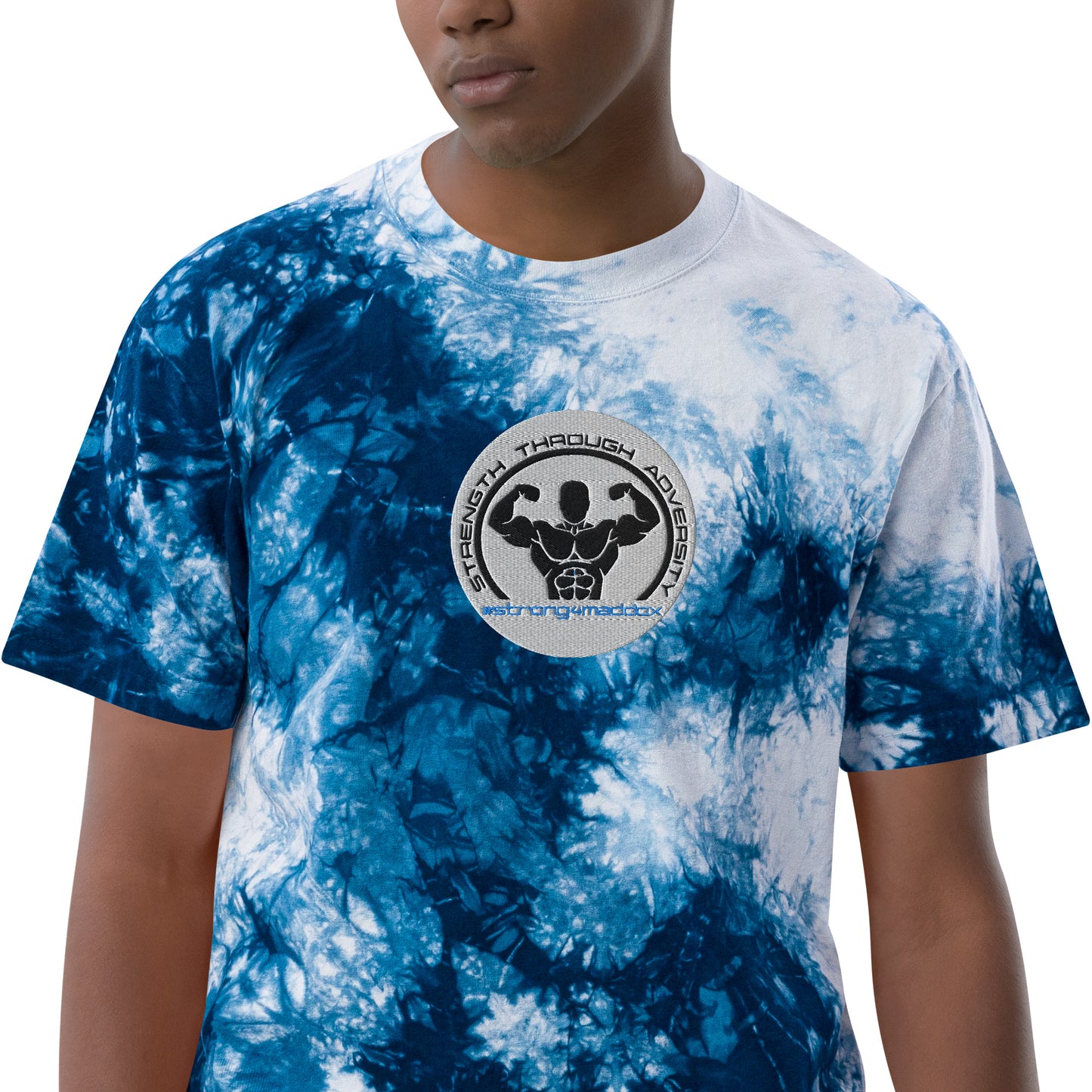 Oversized tie-dye t-shirt