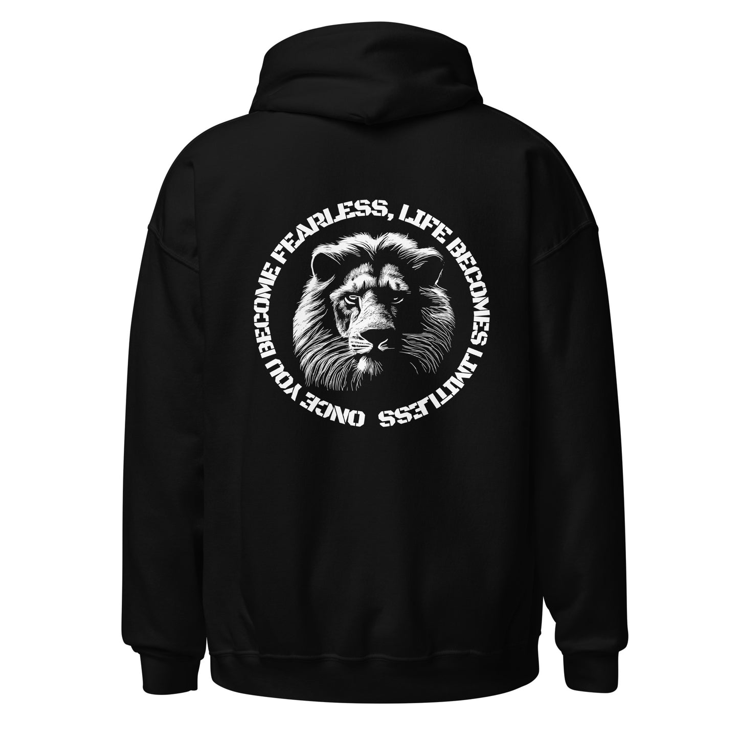 Unisex Hoodie- fearless lion