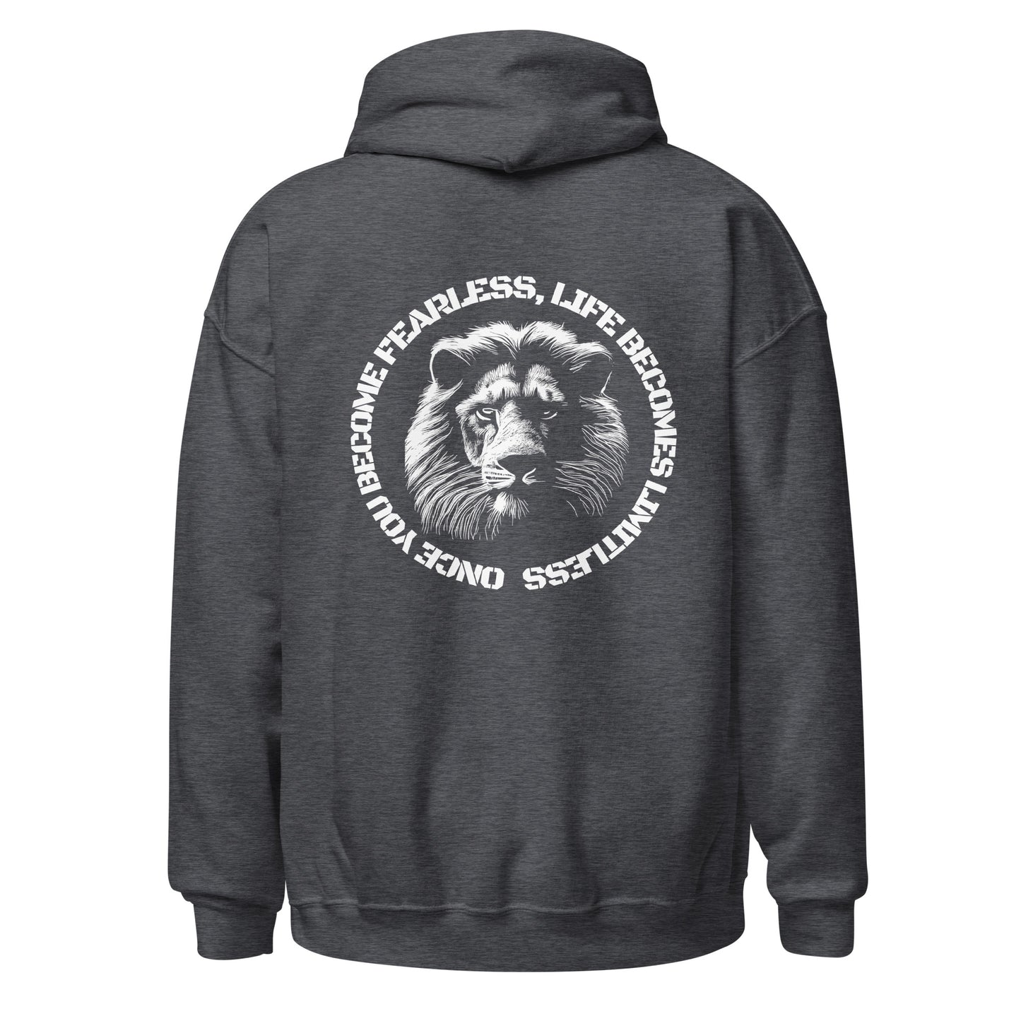 Unisex Hoodie- fearless lion