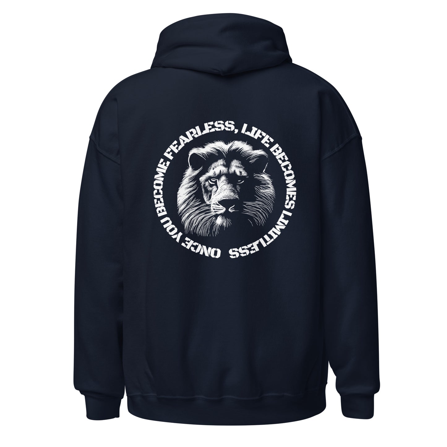 Unisex Hoodie- fearless lion