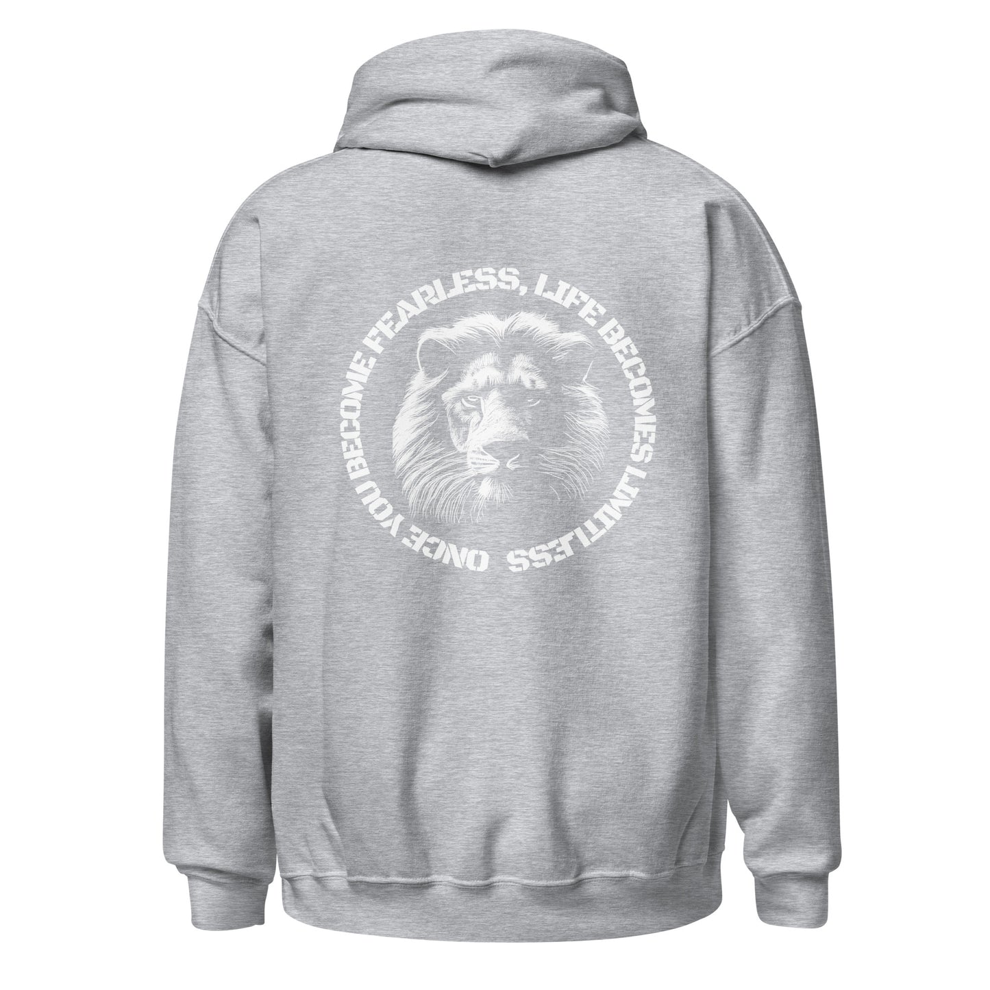 Unisex Hoodie- fearless lion