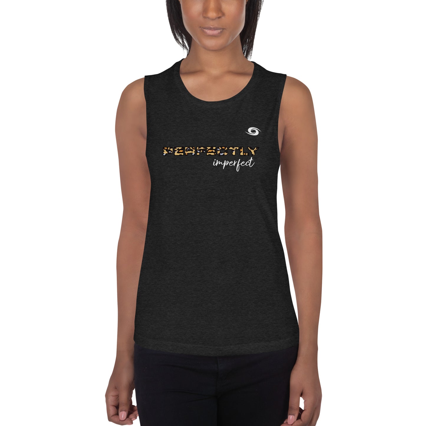 Ladies’ Muscle Tank She is The Storm- Perfectly Imperfect