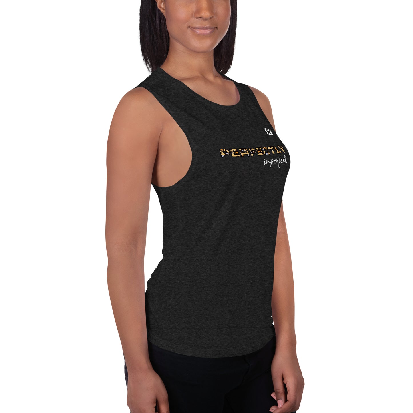 Ladies’ Muscle Tank She is The Storm- Perfectly Imperfect