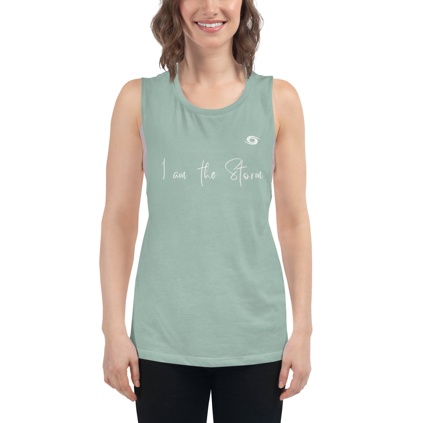 Ladies’ Muscle Tank She is The Storm