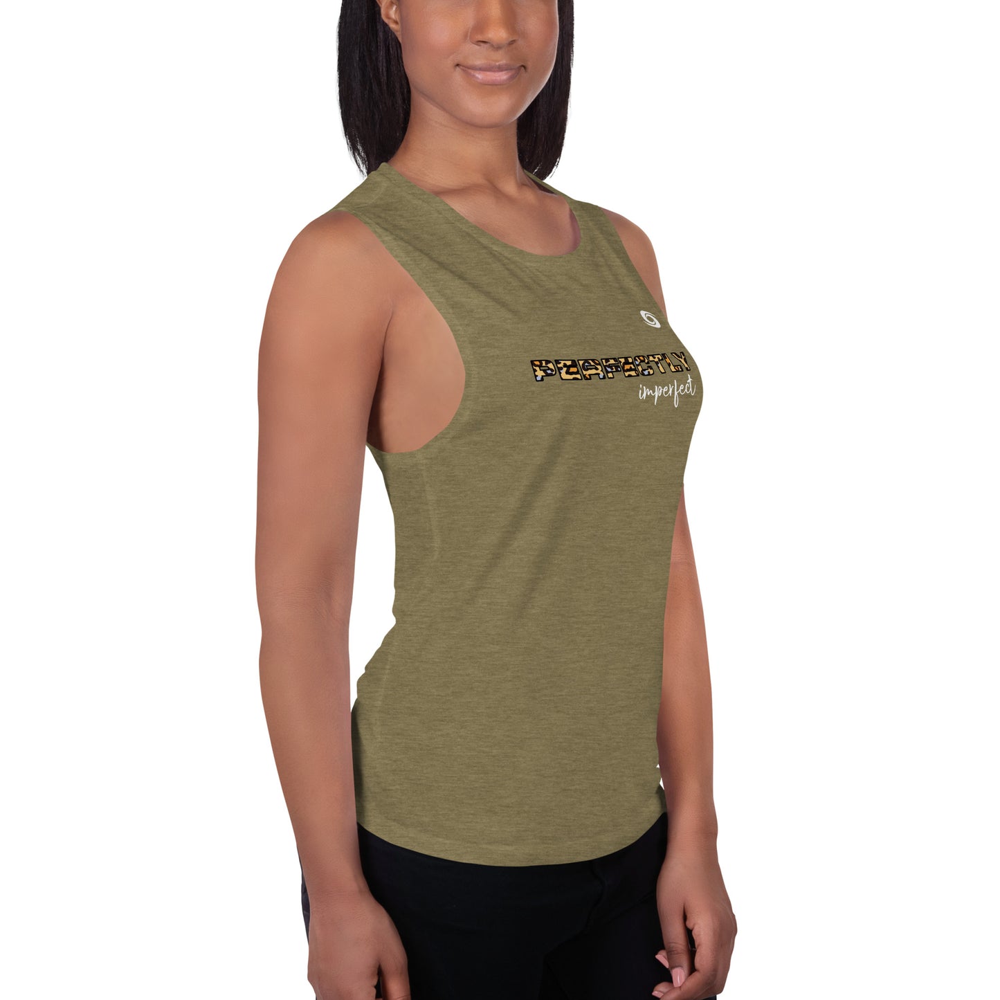 Ladies’ Muscle Tank She is The Storm- Perfectly Imperfect