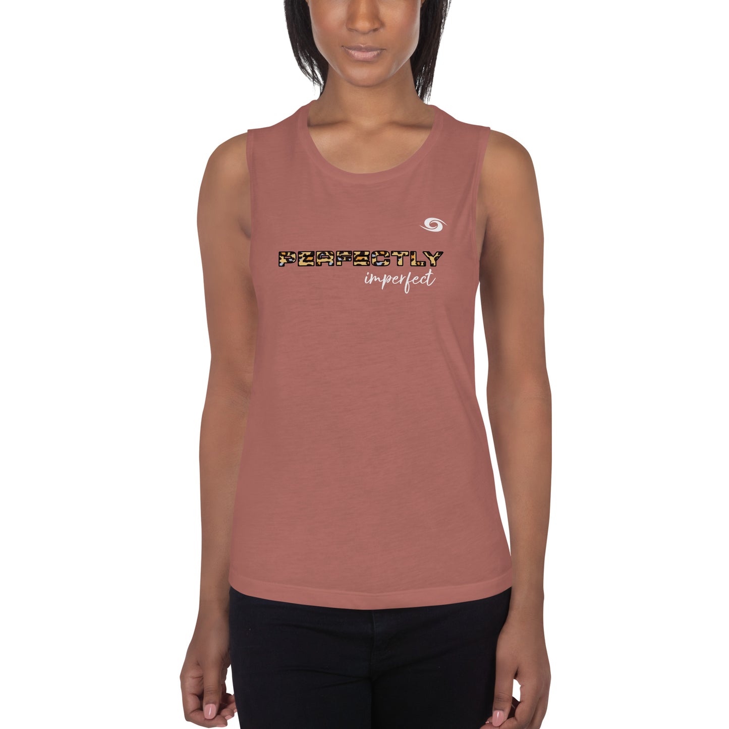 Ladies’ Muscle Tank She is The Storm- Perfectly Imperfect