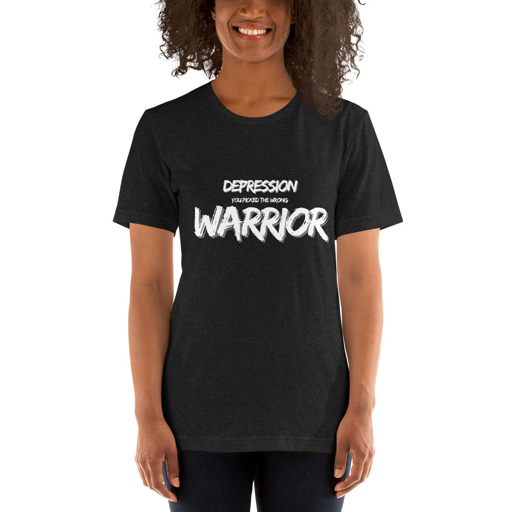 Depression Warrior Unisex t-shirt