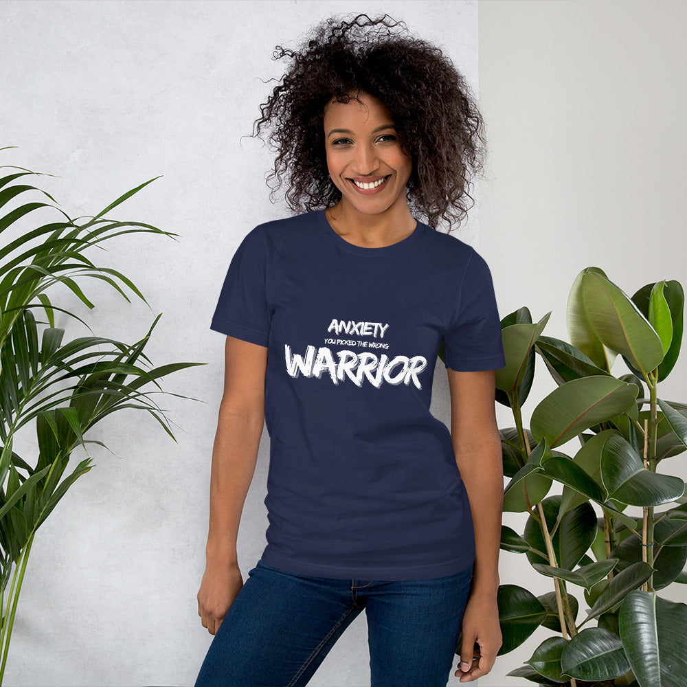 Anxiety Warrior Unisex t-shirt