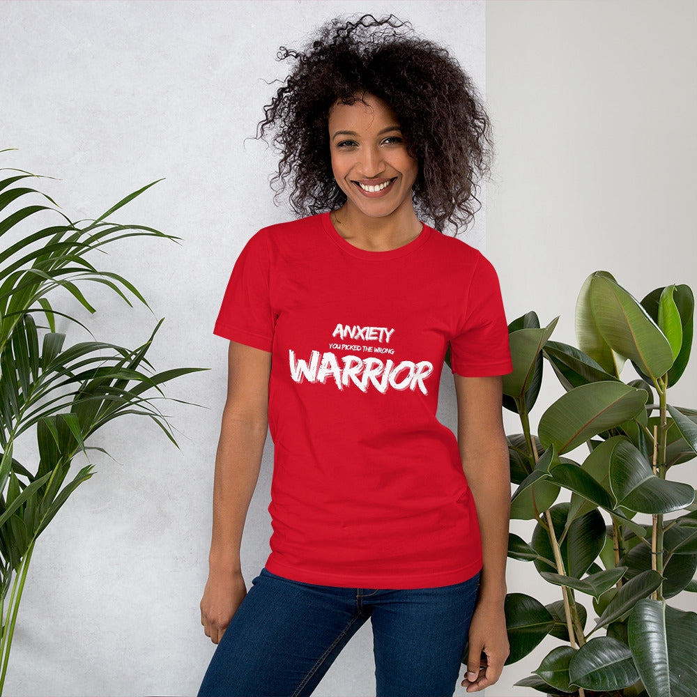 Anxiety Warrior Unisex t-shirt