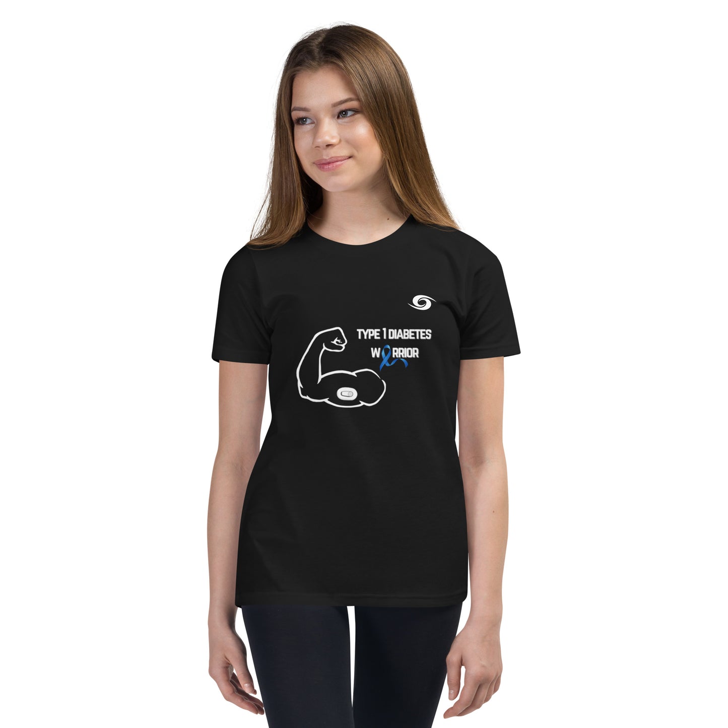 Type 1 Diabetes Warrior Youth Short Sleeve T-Shirt