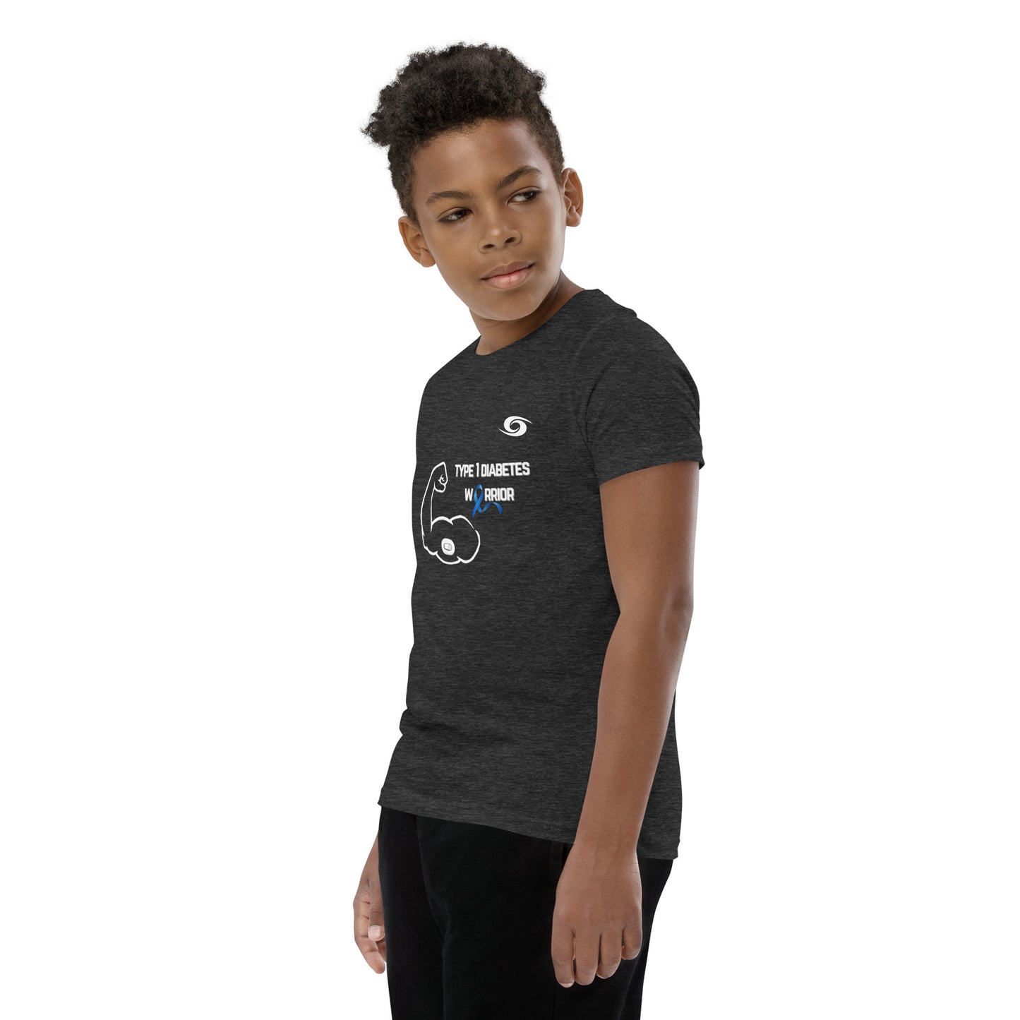 Type 1 Diabetes Warrior Youth Short Sleeve T-Shirt